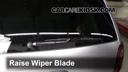 2005 Chrysler Town and Country Touring 3.8L V6 Windshield Wiper Blade (Rear) Replace Wiper Blade